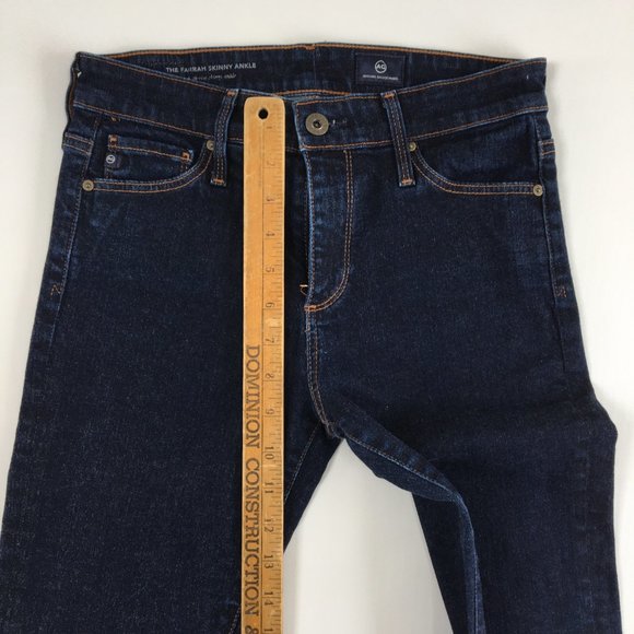 Ag Adriano Goldschmied FARRAH High Rise Skinny Ankle Jeans 25 - Picture 9 of 10